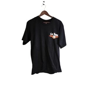 Pro Athletic Route 66 Las Vegas Graphic T-Shirt Mens Large Black Biker Road Trip